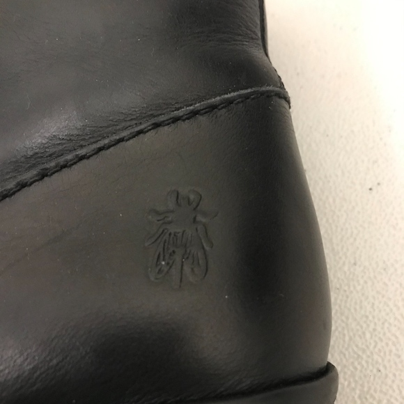 Fly London Women Black Platform Wedge Boots 37 - Picture 8 of 8